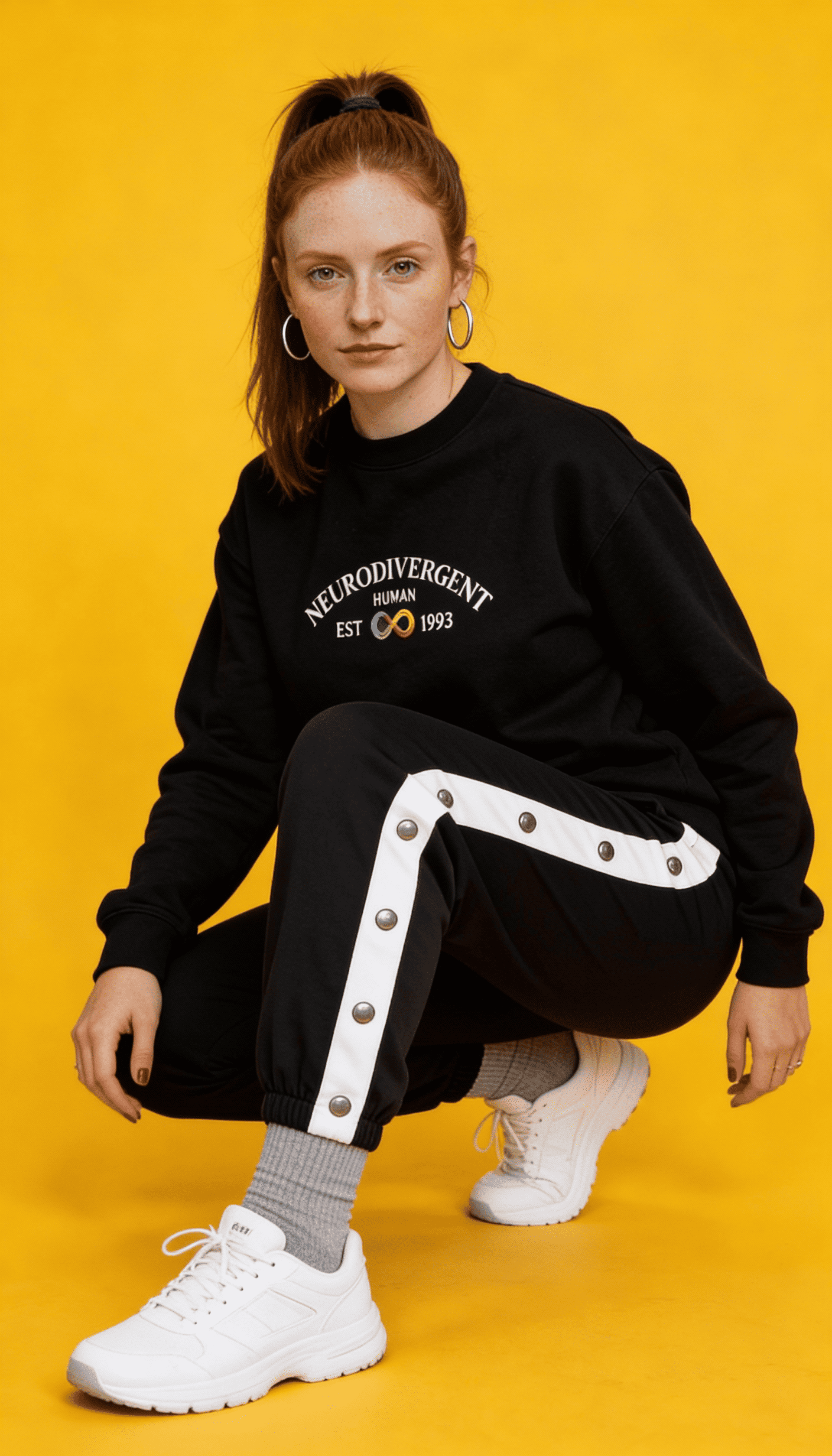 Sudadera NEURODIVERGENT UNIVERSITY (bolsillo canguro) - 2