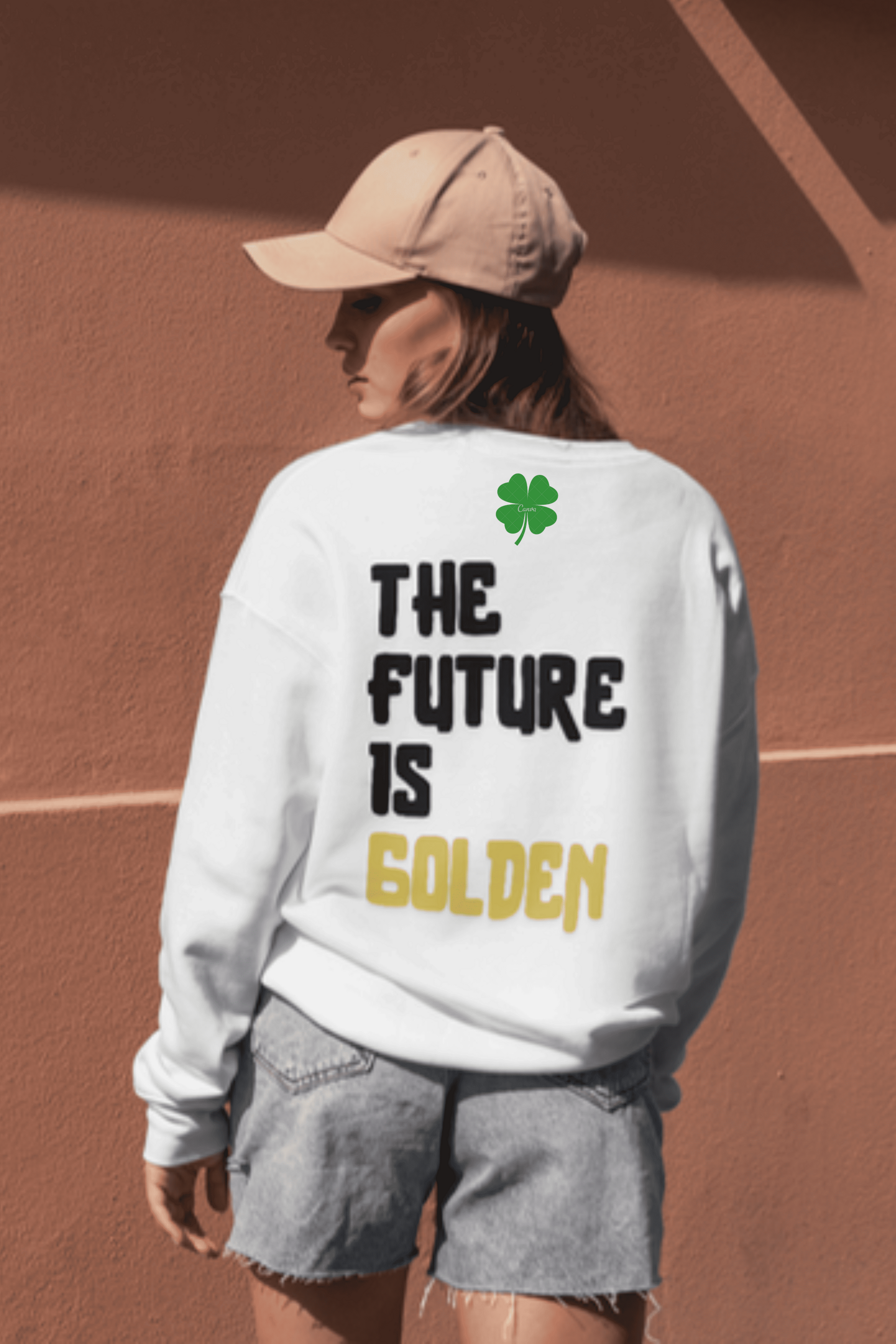 Sudadera "The Future is golden" - 1