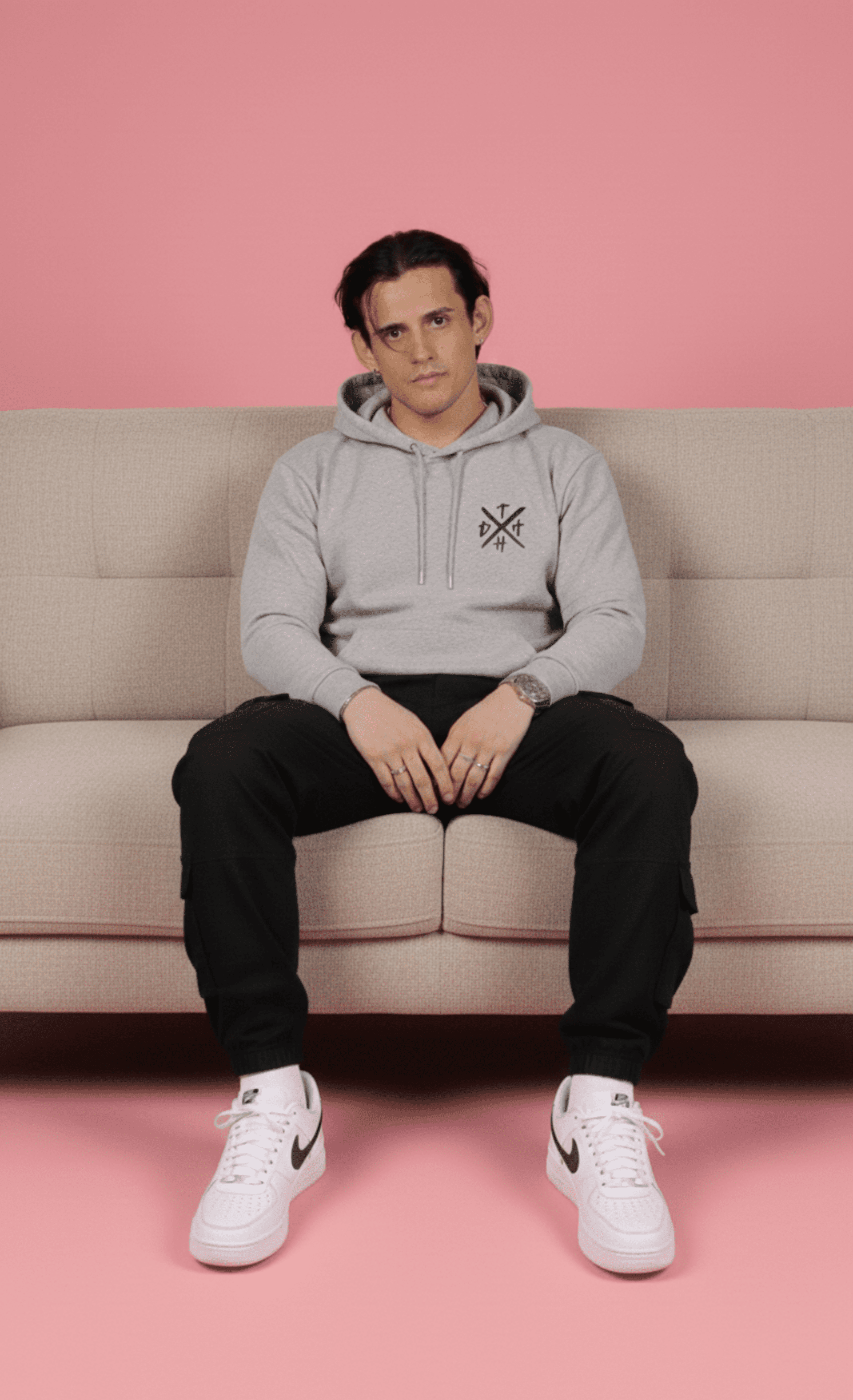 Sudadera TDAH en X (bolsillo canguro) - 3